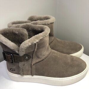 UGG Aika Suede Sneaker Style Ankle Boot Size 8.5